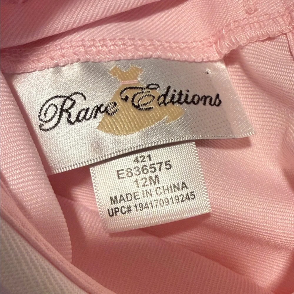 Rare Editions Pink and White Kids Matching Set - Picture 4 of 7